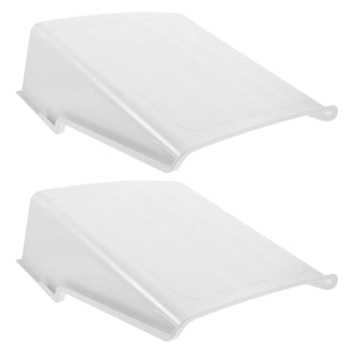 Funda para cámara de seguridad exterior blanca de plástico con diseño amigable en pack de 2