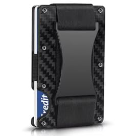 RFID Blocking, Wallet and Key Chain Holder Gift Set Comes in Gift Box