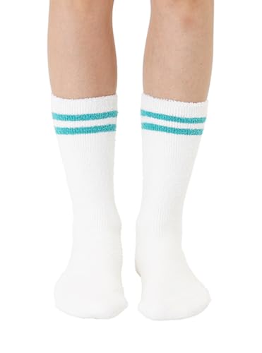 Living Royal Fuzzy Crew Socks – Super Soft, Cozy, Warm Winter, Fluffy, Thick, Plush, Fun Colorful Bottom Grips2