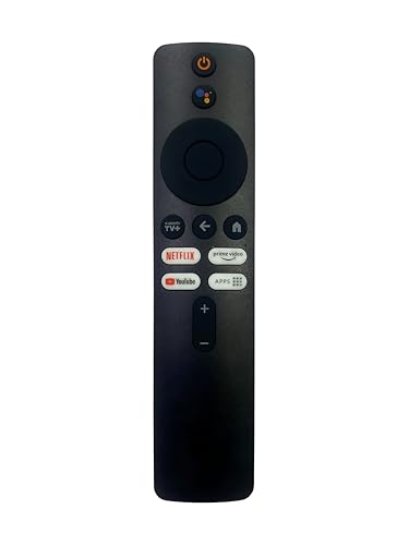Upix Smart TV Remote No. 1085 (with Voice) with Netflix & Prime Video Functions, Compatible/Replacement for Xiaomi Mi Smart LCD/LED 4K HD TV Remote Control (Exactly Same Remote Will Only Work) Upix Smart TV Remote No. 1085 (with Voice) with Netflix & Prime Video Functions, Compatible/Replacement for Xiaomi Mi Smart LCD/LED 4K HD TV Remote Control (Exactly Same Remote Will Only Work)