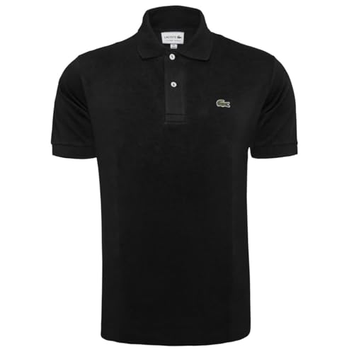 Lacoste Polo Classic Fit pour homme L.12.12 Light, Noir , Small