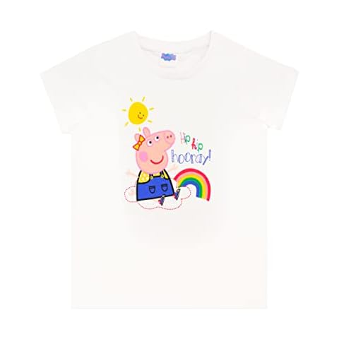 Camiseta Peppa Pig Blanco Niñas 3-4 Años Cover