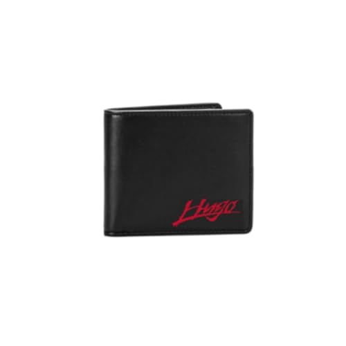 HUGO Handwritten 2.0 Bifold Wallet Black portefeuille homme cuir noir