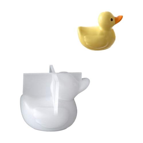 Versatile Silicone Mould for Duck Candle Holders and Holiday Decoration