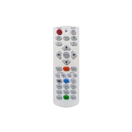 Image of Greenafil Replacement Remote Compatible for OPTOMA Projector 4K550ST EH330US EH512 HZ39HDR S336 WU416 W305ST W320USTi W400LVe X460 EH512 GT770 HZ39HDR Projectors