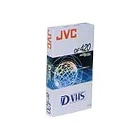 JVC Casete de Video DF420 para grabadoras Digitales D-VHS, S-VHS y VHS