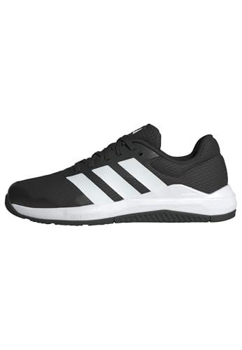 adidas Damen Dropset Base Training Shoes, Core Black/Cloud White/Lucid Red, 40...