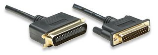 Manhattan 6 feet DB25 Male to CN36 Male Parallel Printer Cable