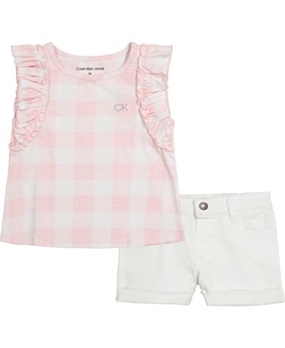 Image of Calvin Klein Girls 2 Pieces Short Set