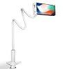 GRSTREE Phone Holder for Bed,360 Flexible Lazy Tablet Holder for Bed,with Adjustable 39.4" Long Arm Clamp Bracket Mount Phone Stand for 4.7~10.5" iPhone/iPad Air/Pro/mini/Tablet/Switch (White) #2