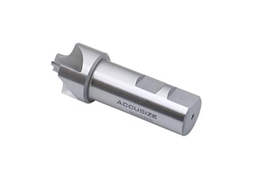 Image of Accusize Industrial Tools 5 /16'', H.S.S. Corner Rounding End Mills, 7 /8'' Shank Dia, 1-1 /8'' Cutter Dia, 3-1 /2'' Overall Length, 1011-3812 | H.S.S. Corner Rounding End Mills, 7 /8 inch Shank, 1-1 /8 inch Cutter Dia, 3-1 /2 inch Overall Length