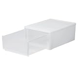 カインズ(CAINZ) 引き出し衣装ケース M クローゼット用 幅39cm 奥行53cm 高さ22cm クリア クローゼット 収納 引き出し 衣類 ケース 収納ケース ボックス