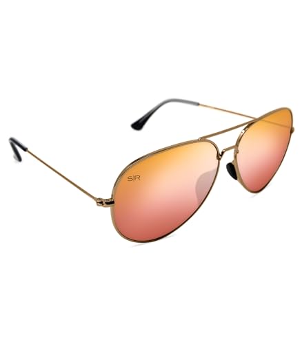 Image of Shady Rays Aviator Tangle Free - Polarized Womens Sunglasses