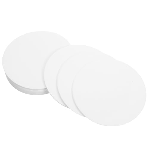 JECOMPRIS Lab Filter Paper Set 100pcs Cellulose Filter Paper for Well Water Kitchen Oil Filtering