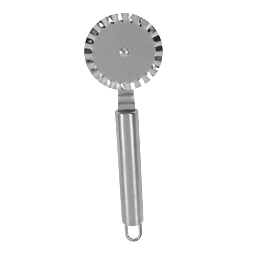 KICHOUSE 2Pcs Stainless Steel Pastry Ravioli Pizza Cutter Wheels for Home and Kitchen Commercial Cutting Tool for Pizza Pasta and Crusts