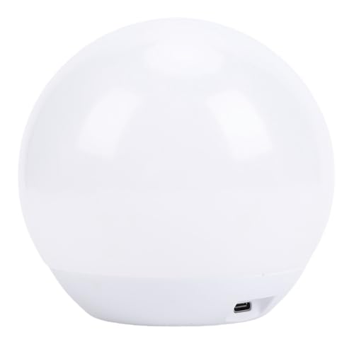UPALDHOU LED Ball Light, Cordless Rechargeable Globe Lamp with Remote Colorful Decorative Glow Orb Light for Home Outdoor Garden Party Decor
