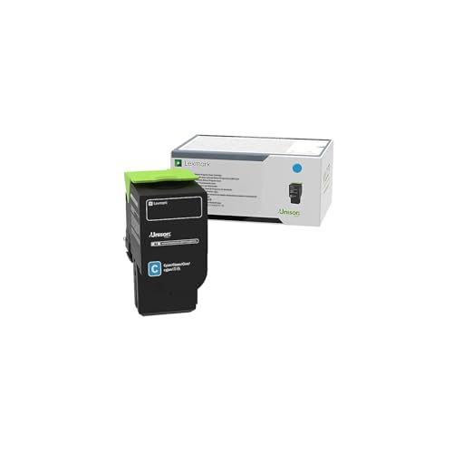 Tóner cian Lexmark 78C0X20 para evitar interrupciones por cambio de cartucho