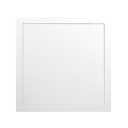 Flush-Mounted Metal Access Cover, Attic Inspection Hatch, Tool-Free Installation, Inspection Door for Ceiling and Wall Cavities(White,25x45cm)