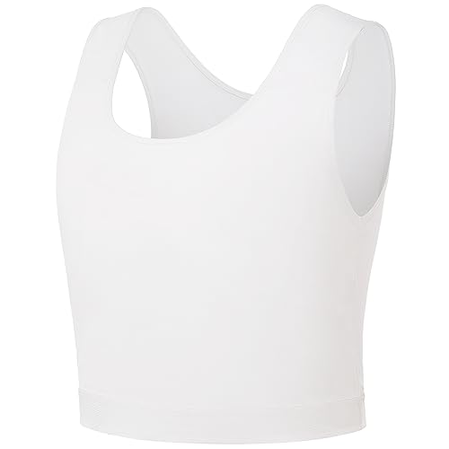 Image of GCTBL Chest Binder for Transgender Half FTM Binder Trans Breathable Compression Bra