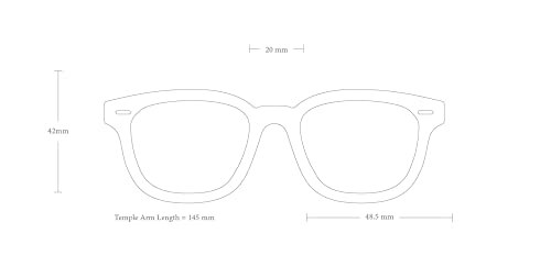 Image of RAEN D Myles D Unisex Classic Square Sunglasses UV Protection - Kola Tortoise /Bottle Green (Size 50 MM)