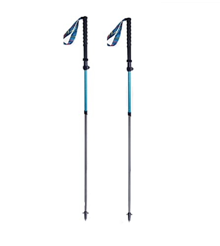Bastones de Senderismo Plegables, Ligeros,de aleación 7075 y Carbono,130cm,ultraligeros para Correr