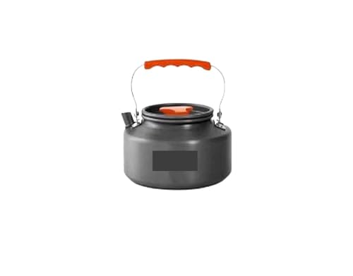Genérico Compatible for Camping Cookware Set Outdoor Cooking Pot Kettle Portable Travel Tableware with Storage Bag(1.1L Kettle)