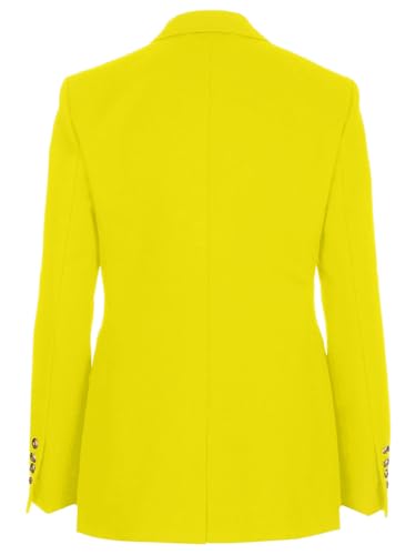 Wemaliyzd Men's Sport Coat Classic Fit Peak Lapel Double Breasted Suit Blazer2