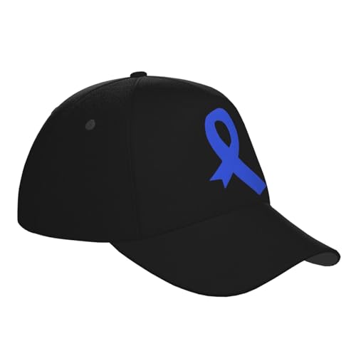Colorectal Cancer Awareness Baseball Hats for Men and Women - Classic Adjustable Hats3