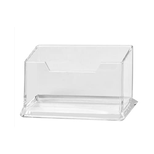 WYBFFC 5名刺ホルダーデスクトップ名刺ホルダーカード収納ボックスプラスチック透明名刺ホルダー事務用品