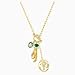 Produktbild SWAROVSKI SYMBOLIC HAND OM ANHÄNGER, GRÜN, VERGOLDET 5514407