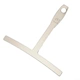 Edelstahl Gitarre Radiuslehre und Saitenhöhe Lineal Set für Gitarrenbauer, inklusive 9 T-förmigen Messgeräten und Messwerkzeug, kompatibel