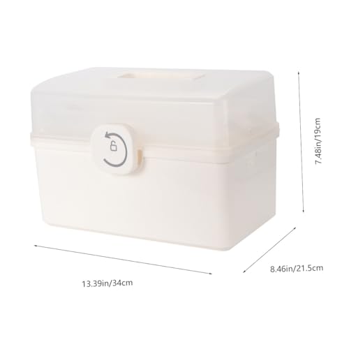 Boîte médicale portable ERINGOGO avec kit de rangement grande capacité - 4
