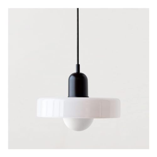 Lámpara colgante de vidrio y metal ajustable estilo loft vintage industrial con difusor