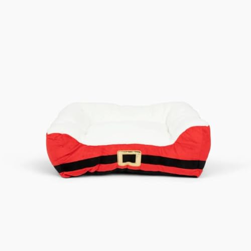 Santa's Belt Christmas Dog Bed