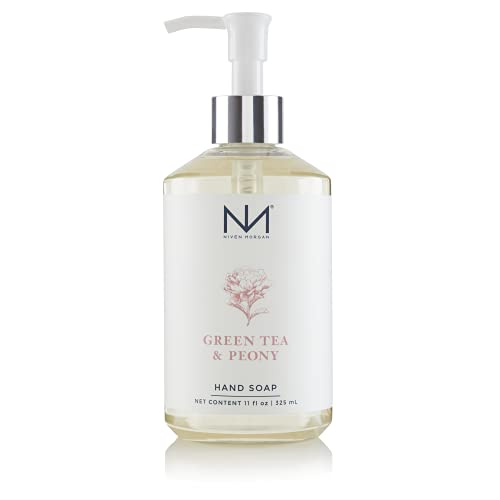 Niven Morgan Green Tea & Peony Hand Soap 11 Oz cover