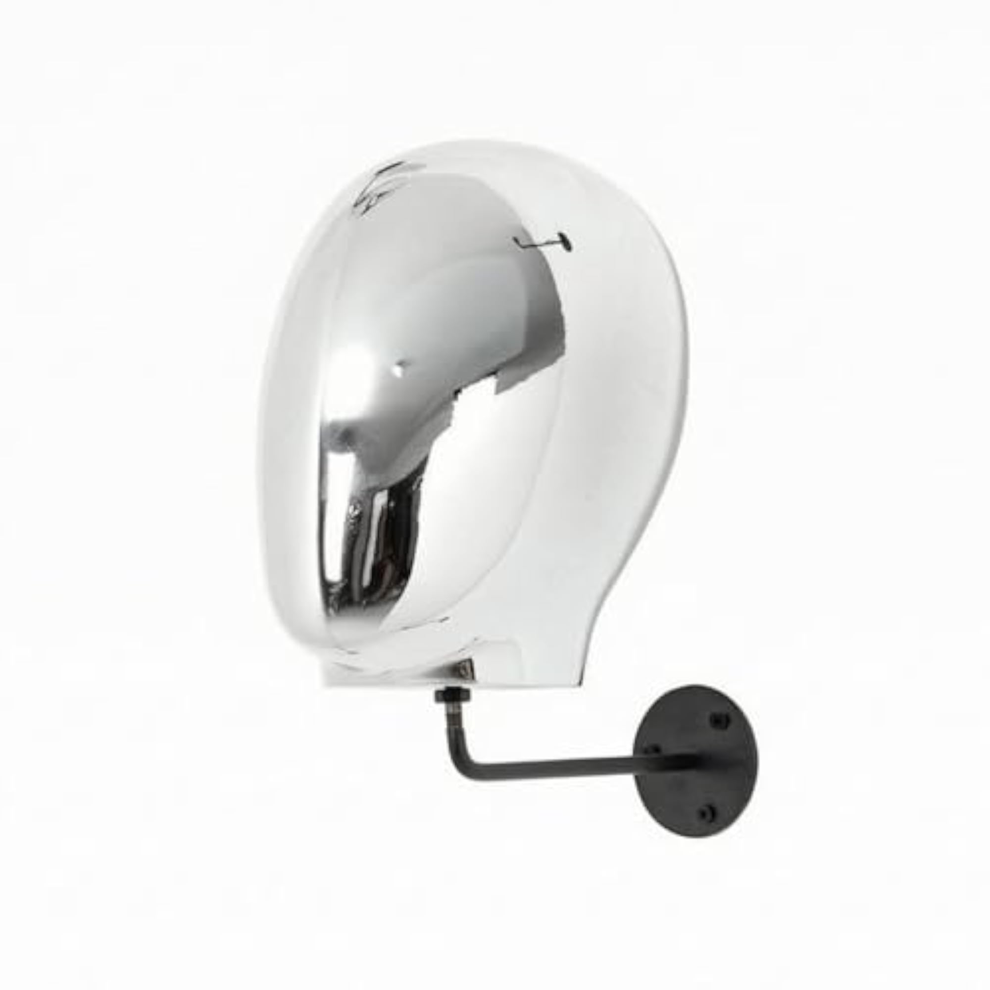 Electroplated Wall-Mounted Mannequin Head Holder