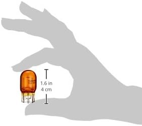 Nissan 26261-89962 Signal Lamp Bulb held in hand for size comparison