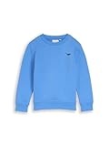 TOM TAILOR Jungen 1049302 Sweatshirt, 37177-Soft Mid Blue, 116-122