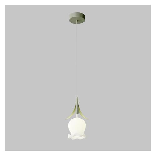 Lampe Suspendue en Verre E27 Luminaire Plafonnier Suspendu Crème Lumière