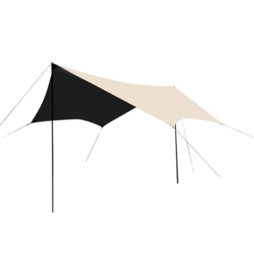 HUHJYUGE Camping Tent Tarp, Lightweight Camping Shade Tarp...
