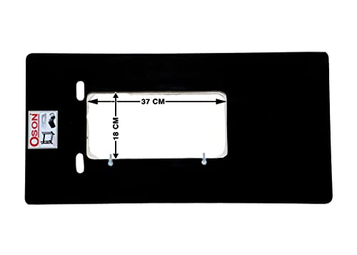 Oson Iron S.V.Sewing Machine Stand & Table (Hand Held-Domestic) (Brown)