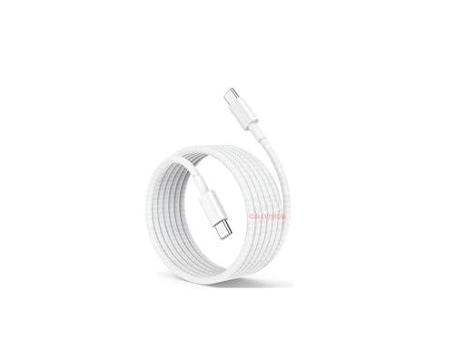 USB-C to USB-C Braided cable for Samsung Galaxy A55 5G, Samsung Galaxy M35 5G, Samsung Galaxy S24 5G Original USB Sync Quick Charge Cable (KJ-WH)