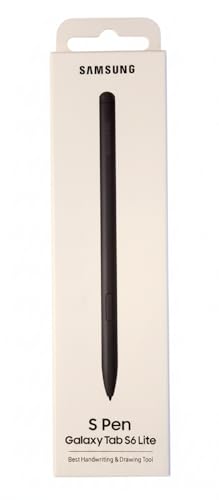 LEOM Caneta Samsung Galaxy Tab S6 Lite S para escrever notas, personalizar fotos, desenho, edição, suporte magnético embutido, versão dos EUA, EJ-PP610BPEGUJ (Oxford Black)