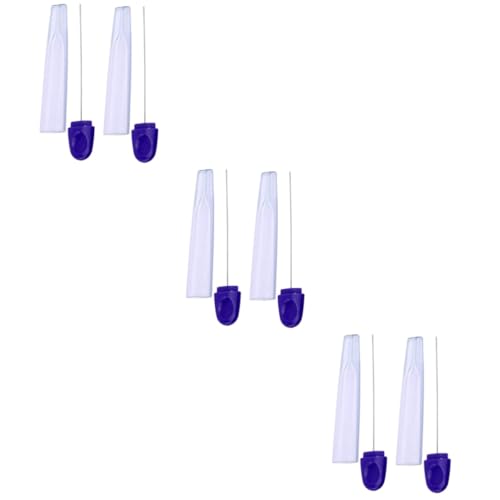 NAMOARLY 6pcs Stainless Steel Cake Tester Ergonomic Handle for Baking Cakes Muffins and Cupcakes Essential Baking Tool for Home and Bakery