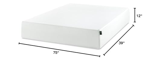 ZINUS 12 Inch Twin Green Tea Mattress