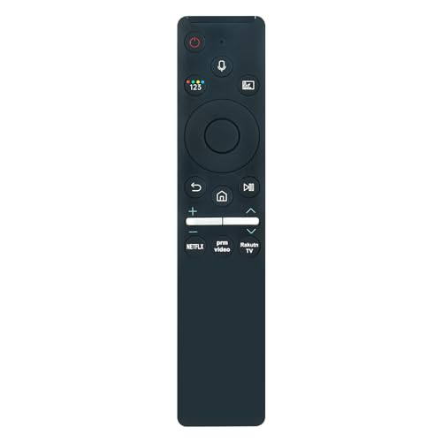 AULCMEET BN59-01329B BN59-01328A BN59-01330B Voice Replace Remote fit for Samsung 4K OLED Smart TV GQ43Q64T GQ43Q65T GQ43Q67T GQ50Q60T QE50Q60T QE50Q64T QE50Q65T QE50Q67T GQ50Q64T GQ50Q65T