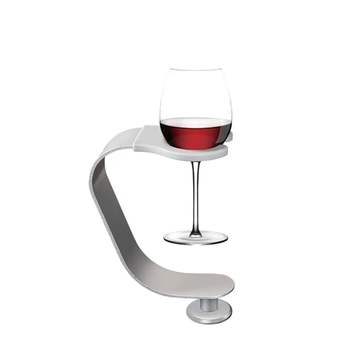 beyond SMART Wine Glass Metal Stand, Attached to Power Grommet, Exclusively Furniture