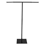 Christian Brands T-Pole Church Banner Stand – Black Metal Fits 24
