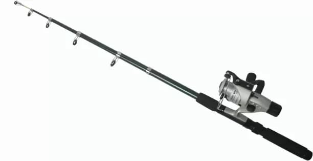 Fishing Telescopic 210cm/7Feet Rod, Reel (7 Feet) Mix Rod Multicolor Fishing Rod (210 cm, 0.12 kg, Multicolor)