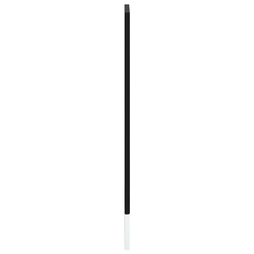 vidaXL Geschirrspülerblende Kalmar Schwarz 45x1,5x57 cm Holzwerkstoff, Geschirrspüler Frontblende, Geschirrspüler-Verkleidung, Geschirrspülerfront